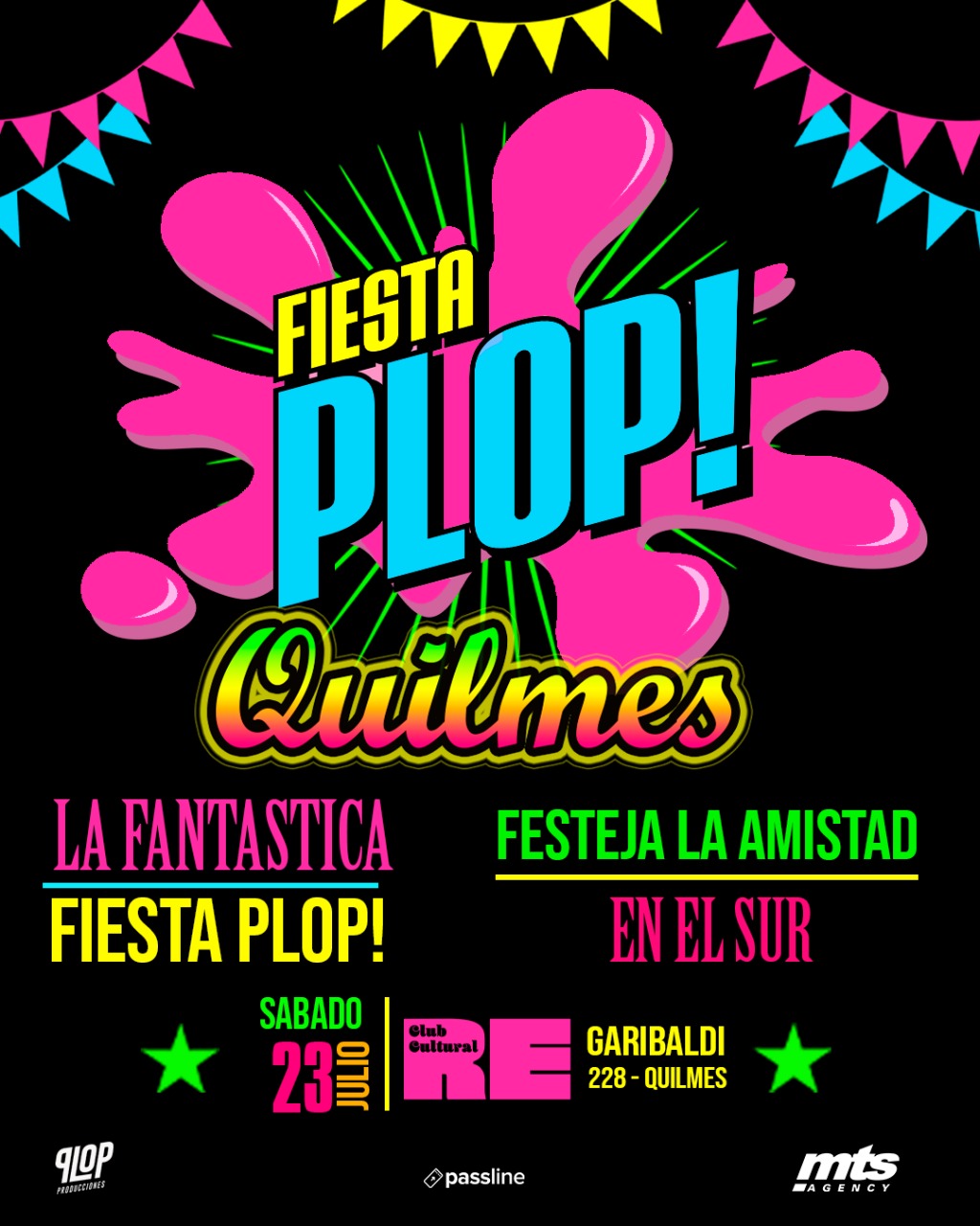 Fiesta Plop en Quilmes